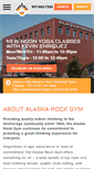 Mobile Screenshot of alaskarockgym.com